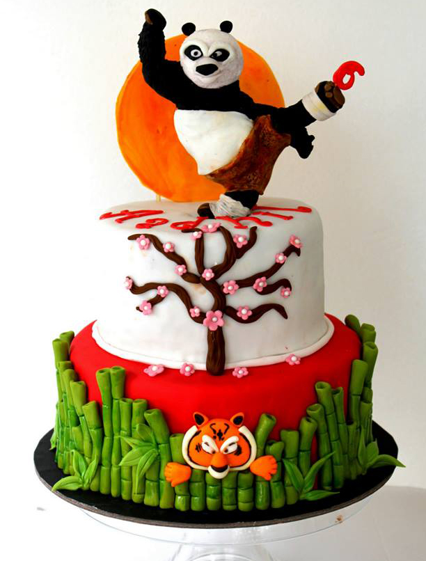 kungfupanda cake