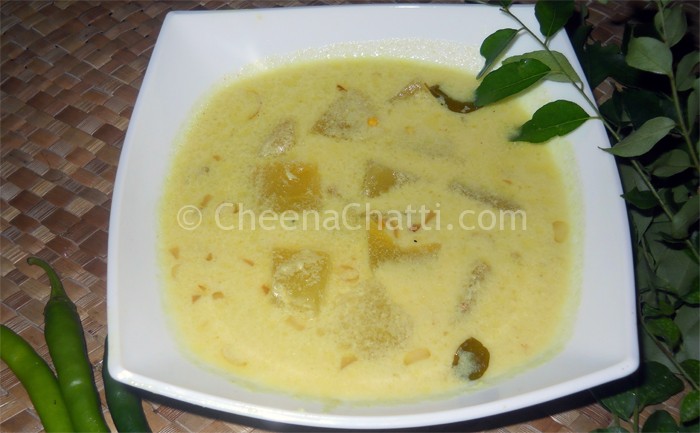 Kumbalanga Moru Curry / Pulissery kumbalanga-morucurry